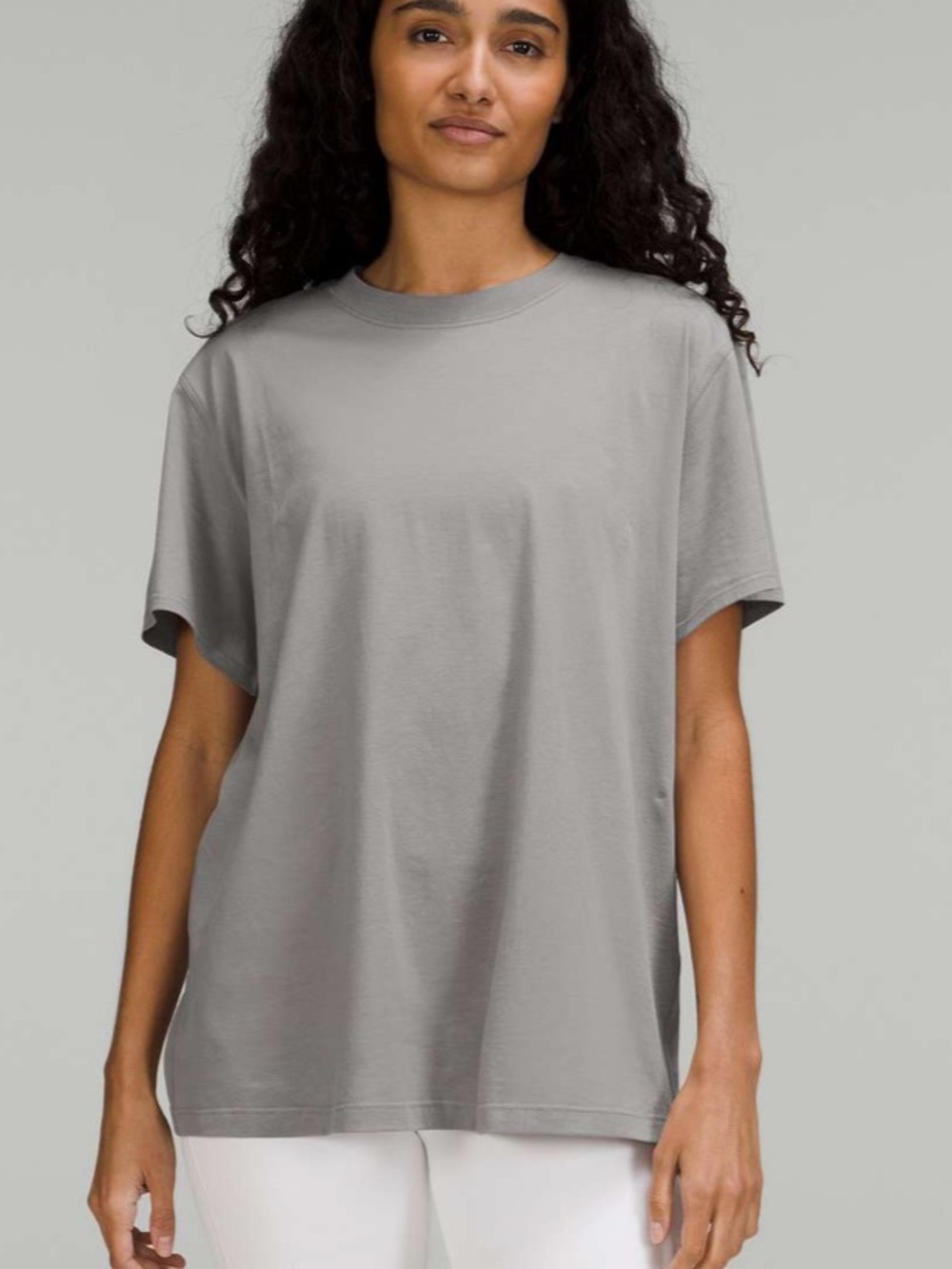 lululemon athletica Short-Sleeve Relaxed Tee - Gull Grey